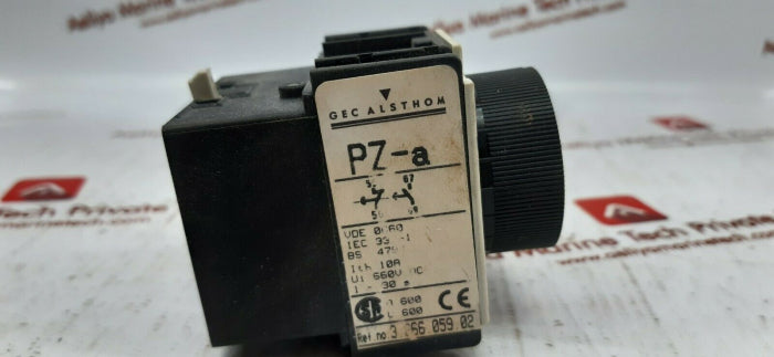 Gec alsthom pz-a timer head pte 0-30sec