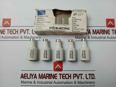 20A - 20/500 Gl Brand Ifo Electric Diazed Time Lag Fuse Link (1 Packet = 5 Pieces)