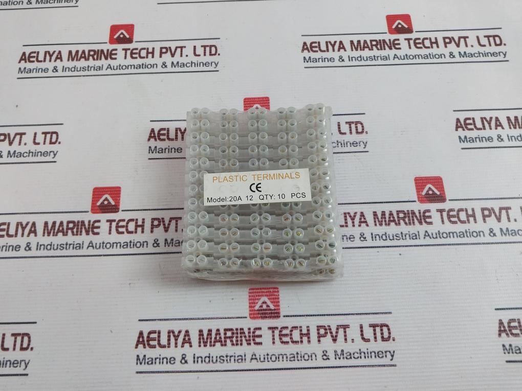 (Pack of 10) 20A 12 Plastic Terminal