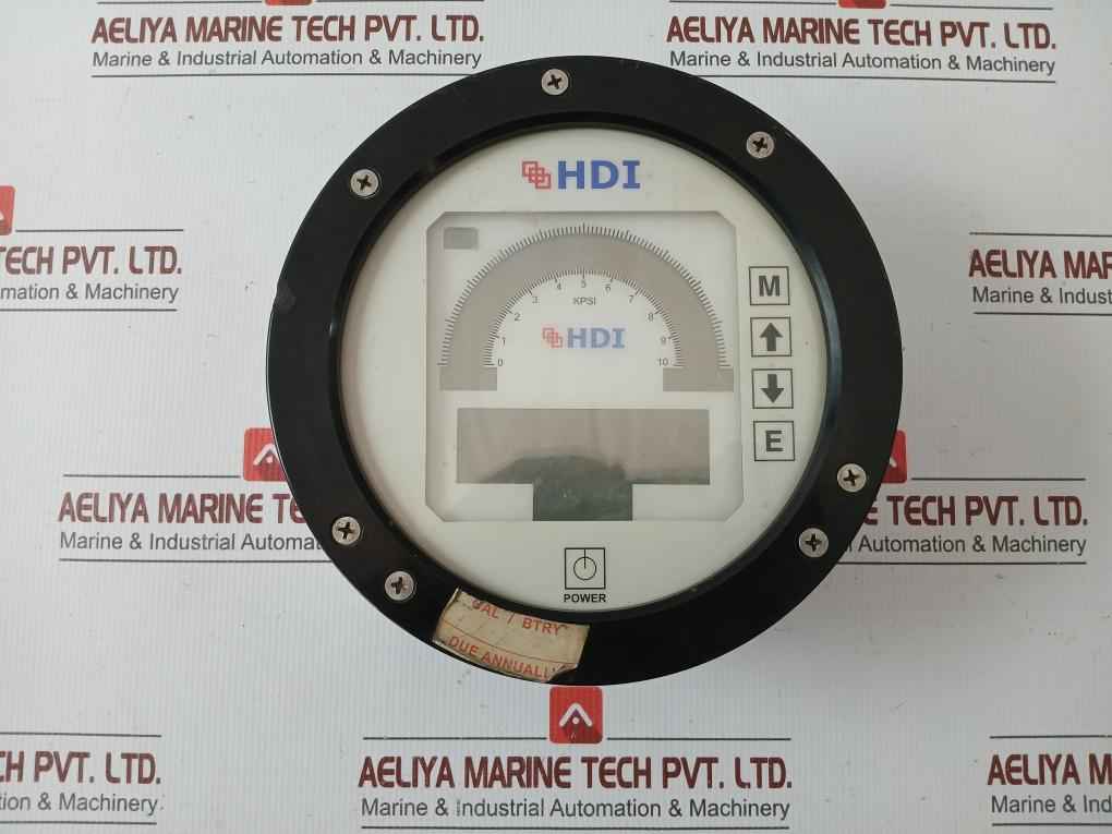 20B6A100000000Aa Pressure Gauge Assembly 0 To 10 Kpsi Hdi