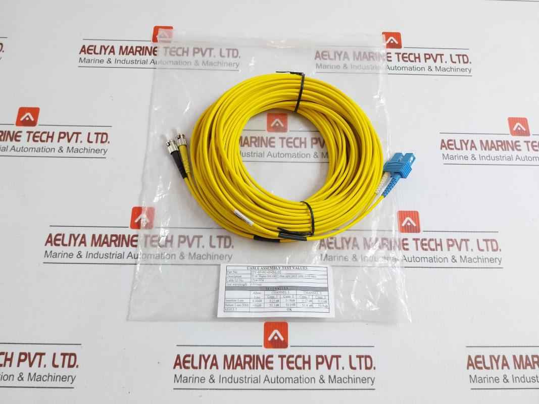 Fpc-st-sc-03-d-l-02 St-sc Duplex Sm (G655) Fiber Optic Patch Cable 20 Mtr