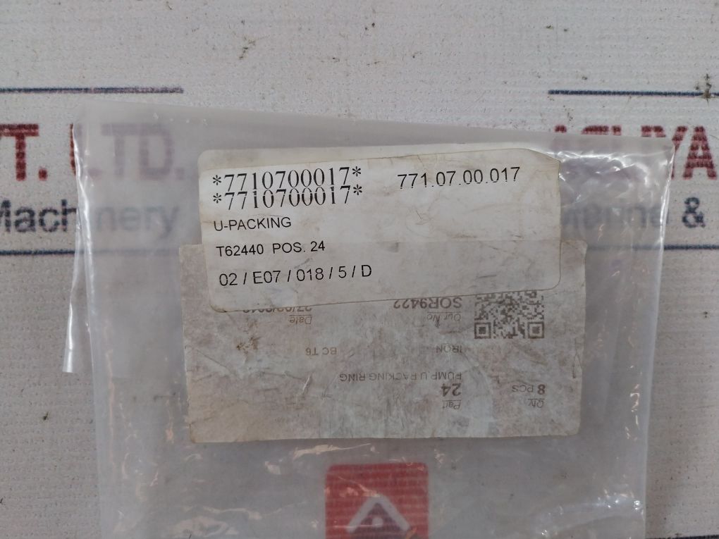 20 45 12 Pump U-packing Ring 24