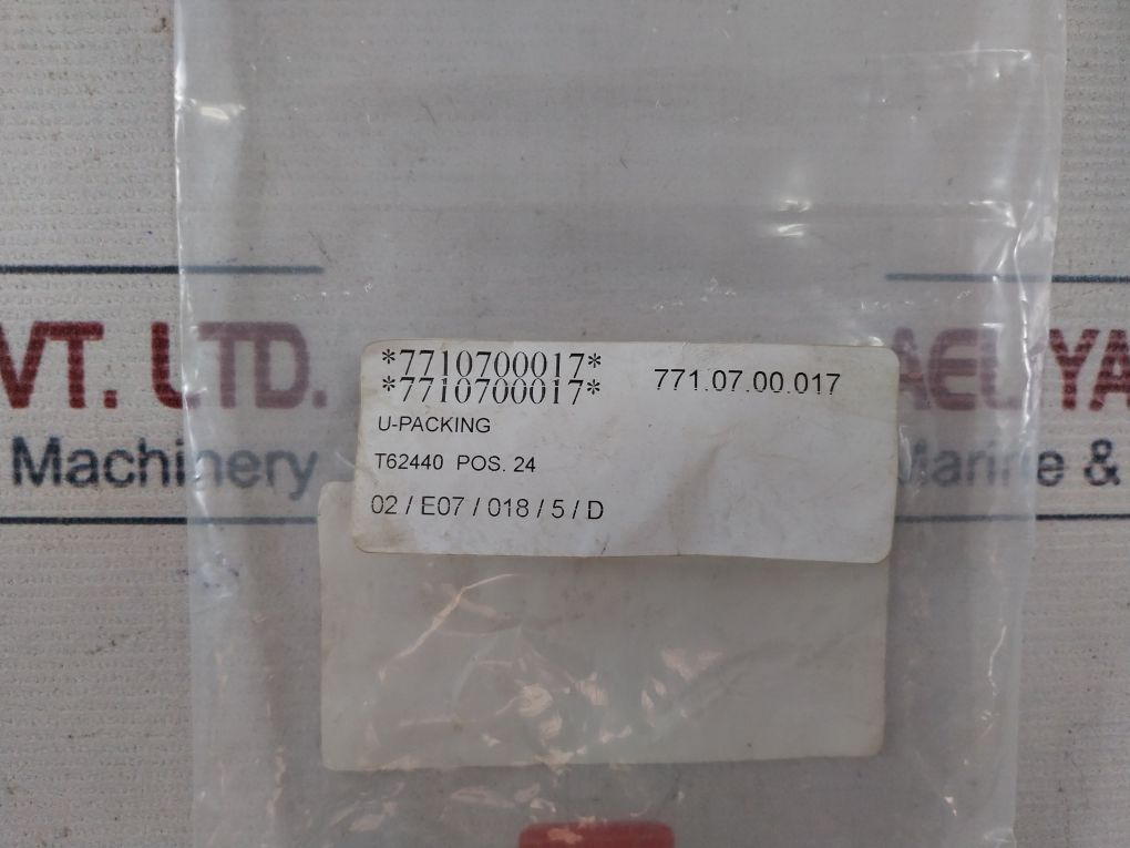 20 45 12 Pump U-packing Ring 24