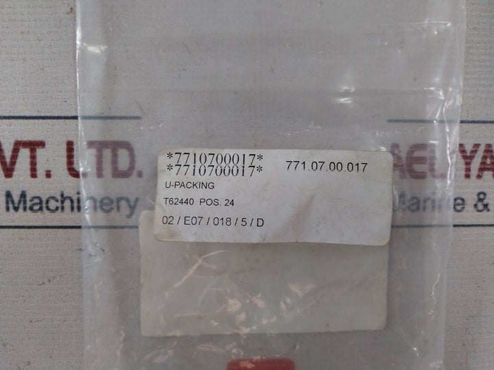 20 45 12 Pump U-packing Ring 24