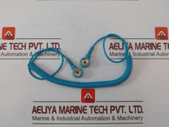 2100.752.10.10 Wristbands Coil Cord Cable 250Vac 1MΩ