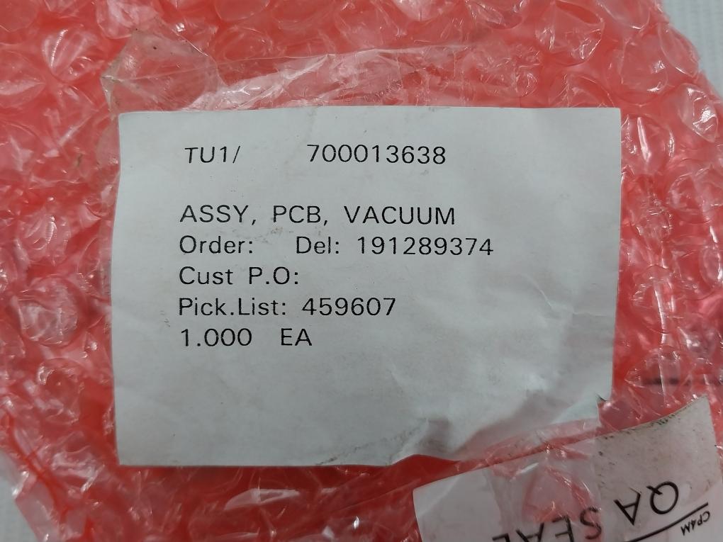 210001499 Assembly Vacuum Seal Feedthrough Pcb Rev C