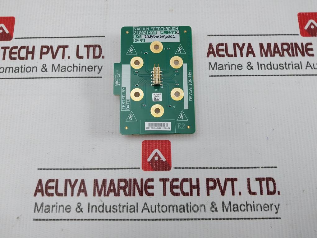 210001499 Assembly Vacuum Seal Feedthrough Pcb Rev C