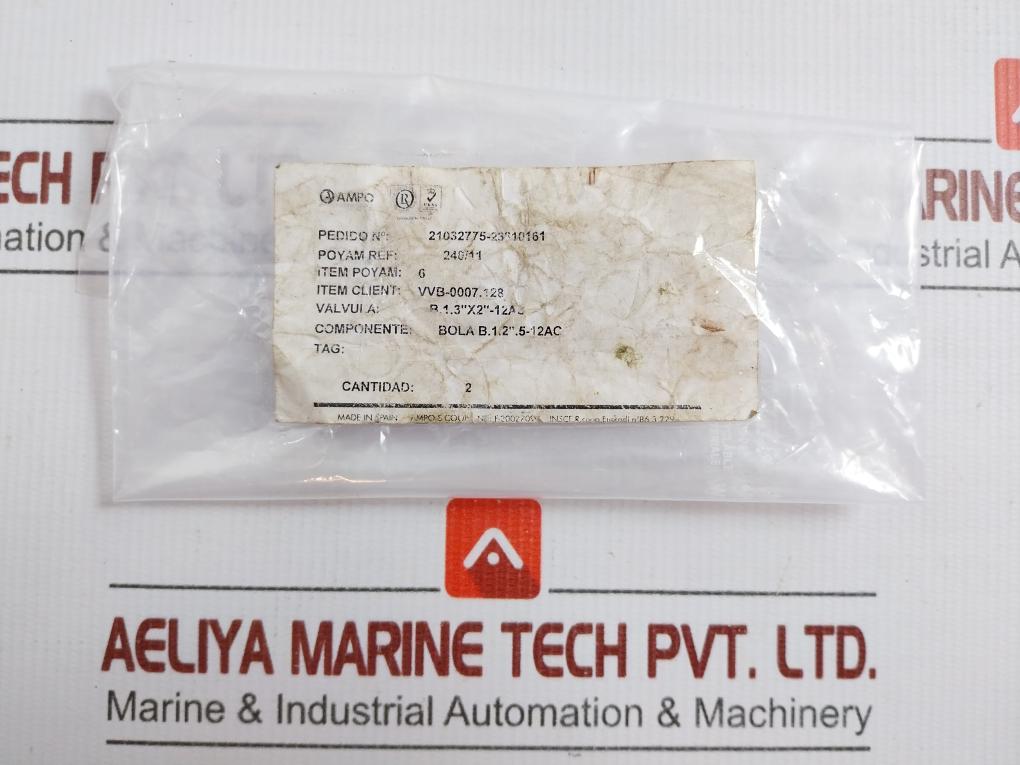 21032775-23310161 Cryogenic Valve Ampo Poyam