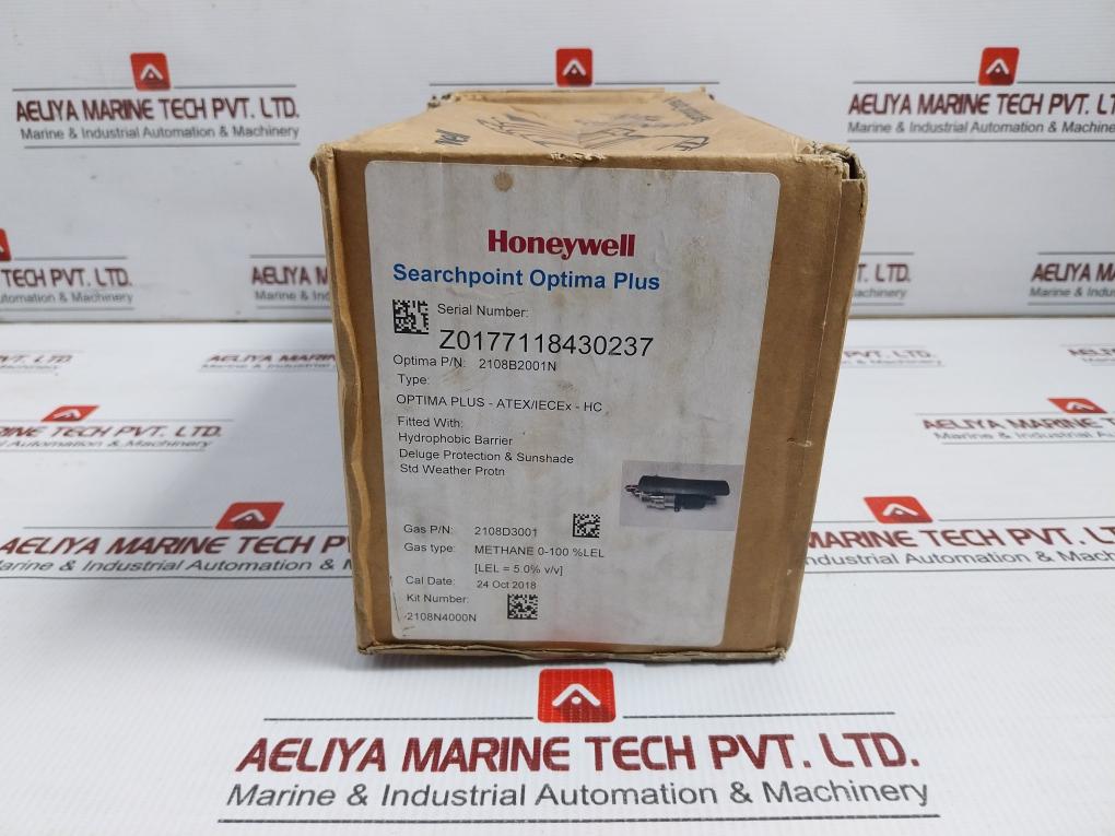 2108B2001N Infrared Hydrocarbon Detection Sensor 24 Vdc Honeywell