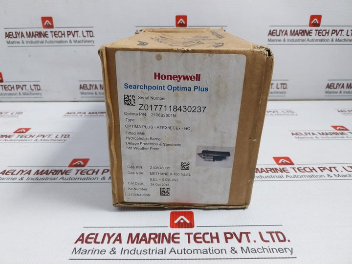 2108B2001N Infrared Hydrocarbon Detection Sensor 24 Vdc Honeywell
