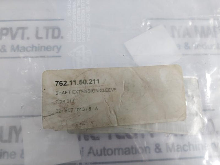 211 Shaft Extension Sleeve POS 211 762.11.50.211