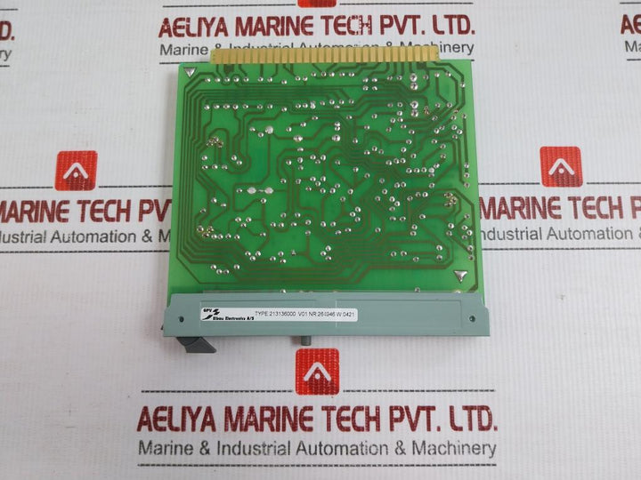 213136000 V01 Gpv Elbau Electronics Printed Circuit Board