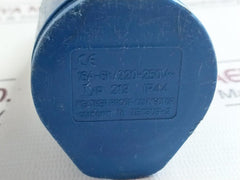 213 Weather Proof Connector 16A-6H/220-250V