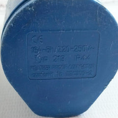 213 Weather Proof Connector 16A-6H/220-250V