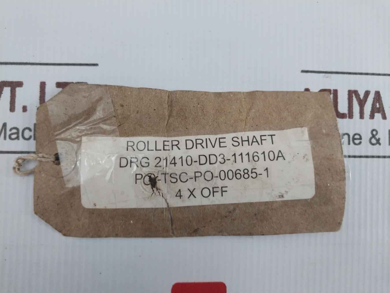 21410-dd3-111610A Roller Drive Shaft Po-00685-1