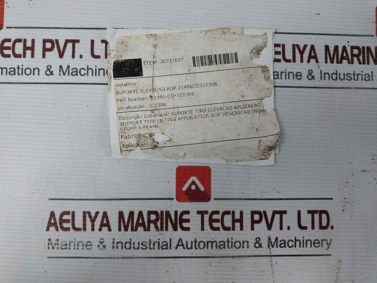 21486-dd-310306 Bop Lifting Support 30231037