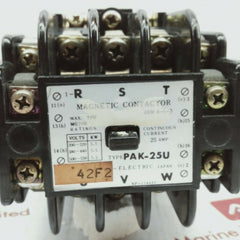 Magnetic Contactor Pak-25U 100-110V 50/60 Hz