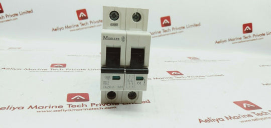 Moeller Faz6-2-b20 Circuit Breaker 400V-415V 50/60Hz