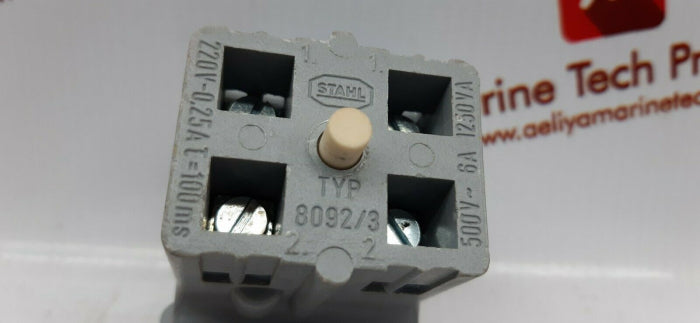 Stahl 8092/3-004-00 220v-0.25a =100ms