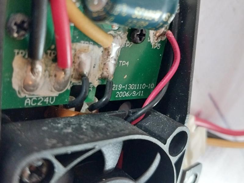 219-1301110-10 Ac24V Cooling Fan Module With Pcb Board And 3-pin Connector