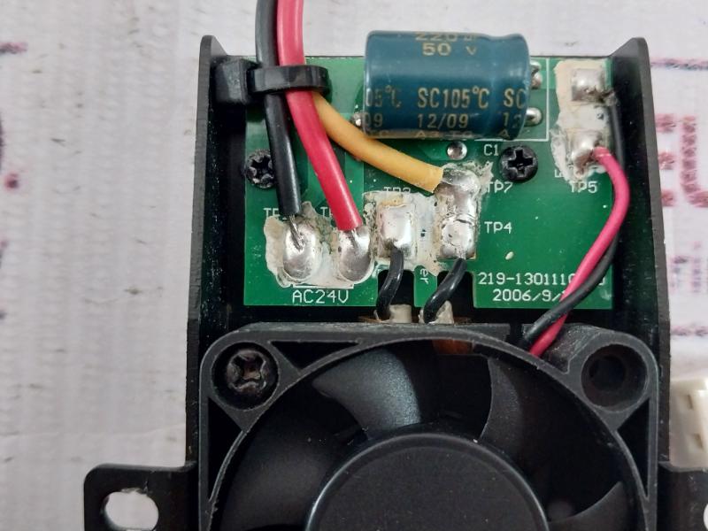 219-1301110-10 Ac24V Cooling Fan Module With Pcb Board And 3-pin Connector