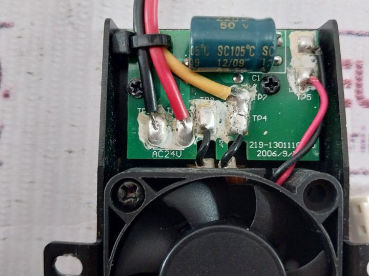219-1301110-10 Ac24V Cooling Fan Module With Pcb Board And 3-pin Connector