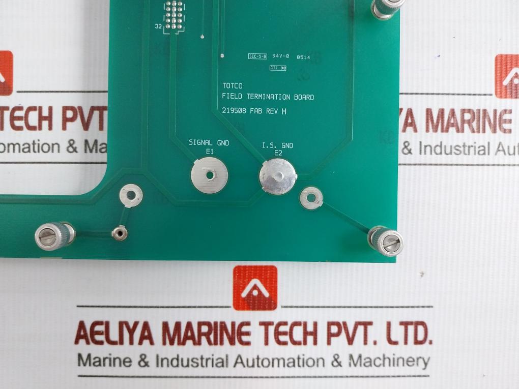 219508 Totco Field Termination Board