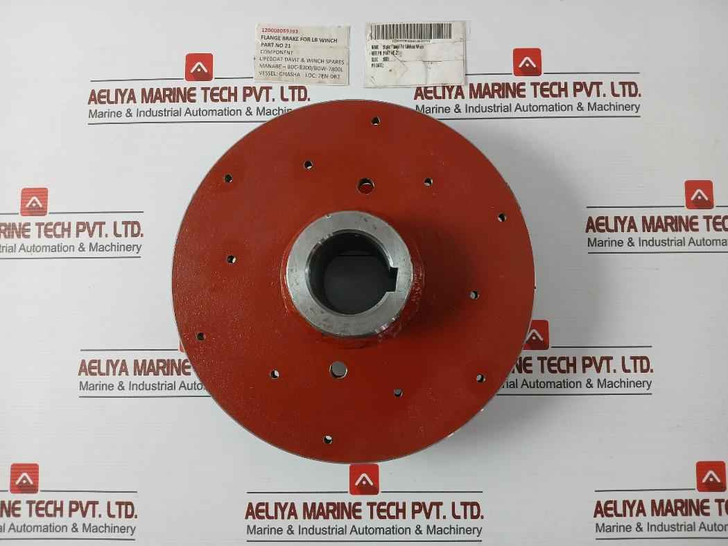 21 Brake Flange For Lifeboat Winch Bdw-7800L
