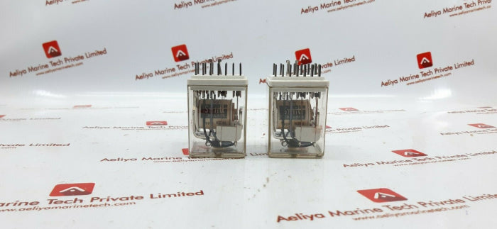 Lot of 2X Smitt Relais KDN Plug-in Railway Relay