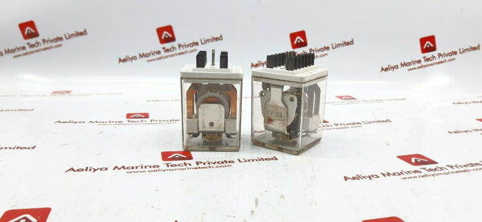 Lot of 2X Smitt Relais KDN Plug-in Railway Relay