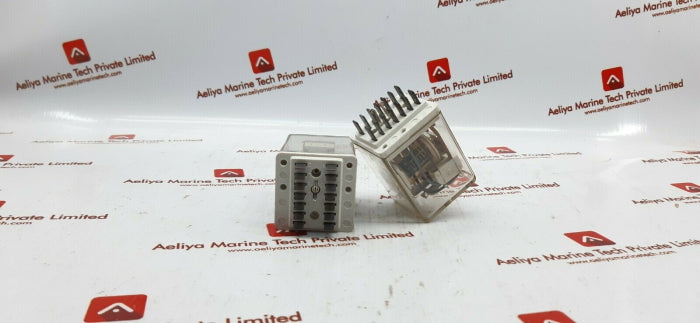 Lot of 2X Smitt Relais KDN Plug-in Railway Relay