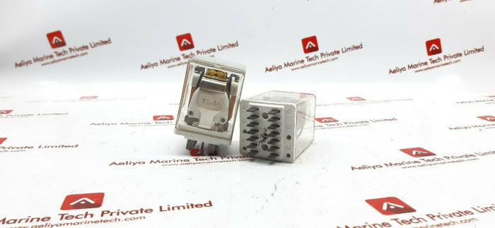 Lot of 2X Smitt Relais KDN Plug-in Railway Relay
