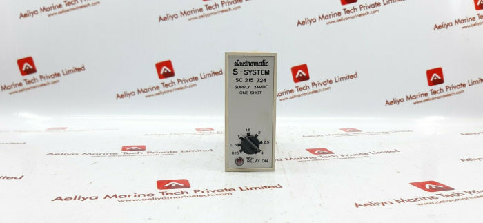 Electromatic s-system sc 215 724 relay 24vdc