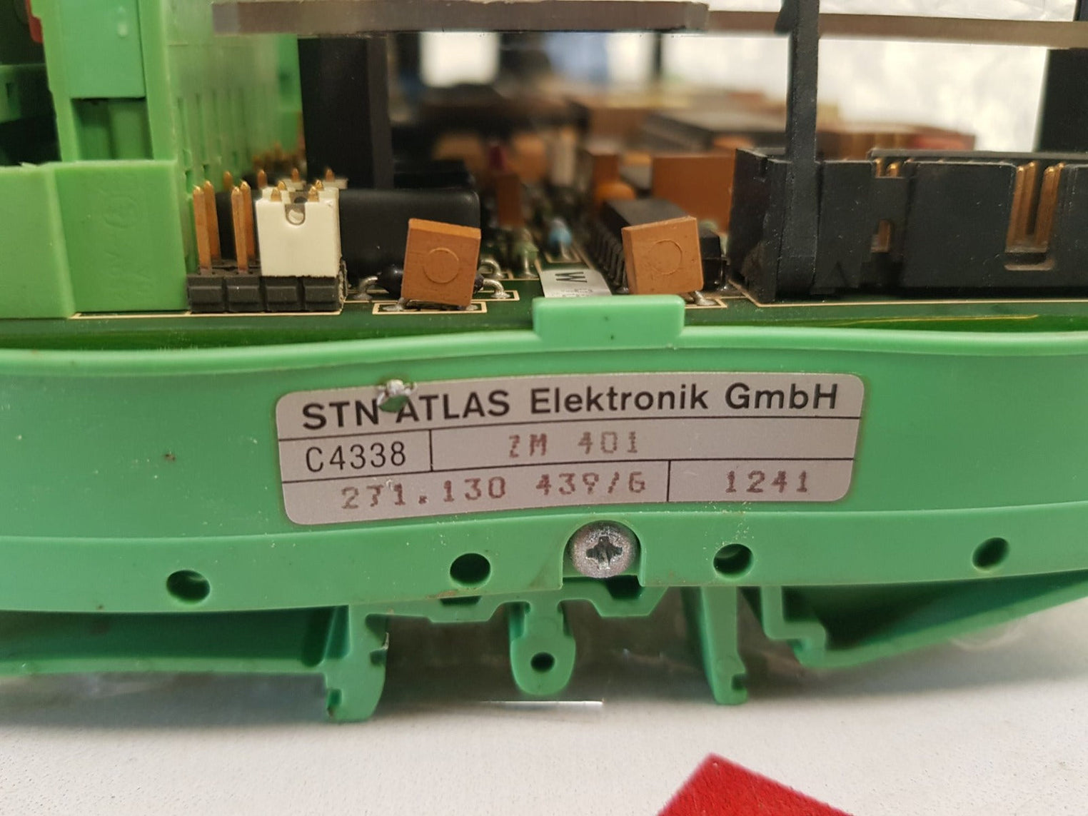 Stn Atlas Elektronik Zm 401 Central Module A050