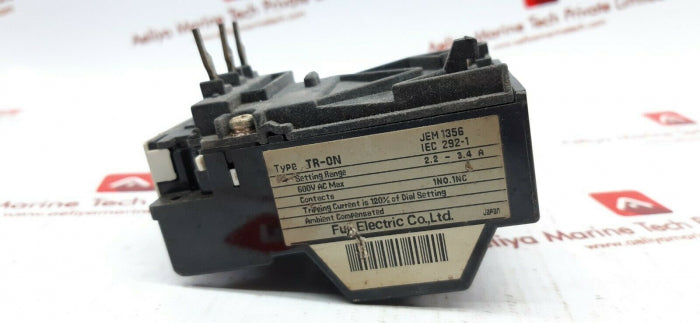 Fuji tr-on thermal overload relay range 2.2-3.4a