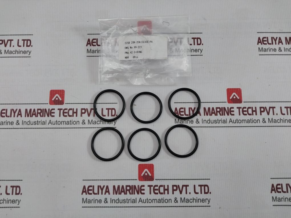 225B 20K-20A (Close) Pv. O-ring Gasket Kit