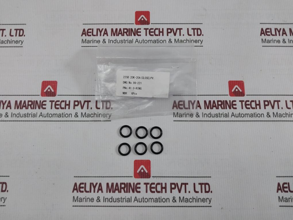225B 20K-20A (Close) Pv. O-ring Gasket Kit