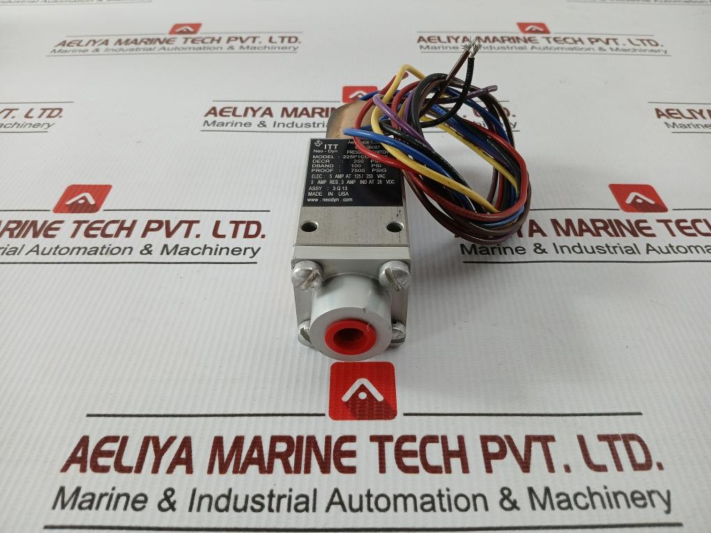 225P1Cc3-835 Itt Neo-dyn 125/250 Vac Pressure Switch