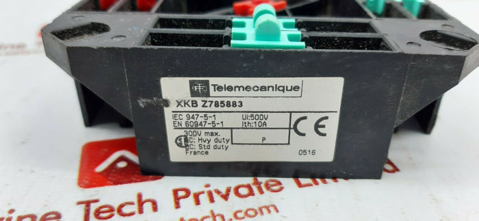 Telemecanique Xkb Z785883 Contact Block Xkb-z962