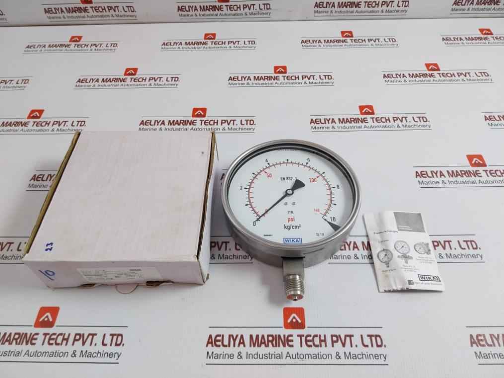 230.20.160 Pressure Gauge 0 To 140Psi-10 Kg/Cm2 Wika