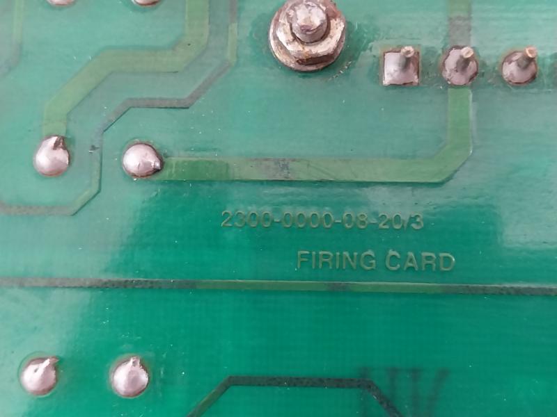 2300-0000-08-20/3 Firing Card 440V Ac