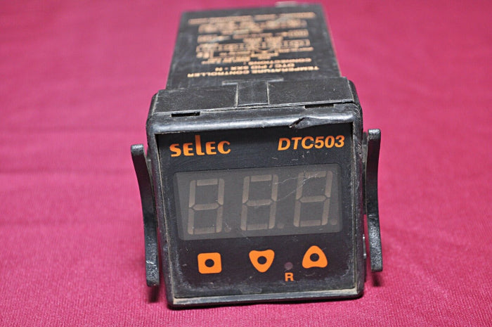 Selec Dtc503 Temperature Controller 90 To 270Vac/Dc 50/60Hz