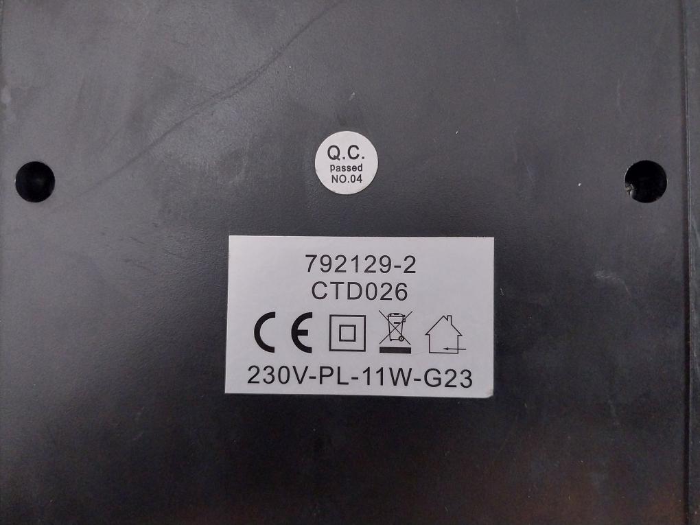 230V-pl-11W-g23 Ctd026 G23 Base Fluorescent Lamp Ballast Housing For Pl 11W