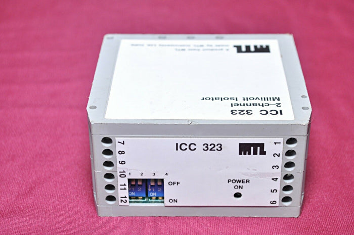 Mtl Icc 323 2-channel Millivolt Isolator