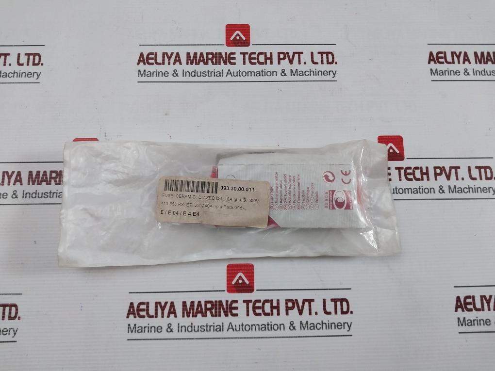 2312404 Brand Eti Diazed Fuse Link 10A 500V (1 Packets = 5 Pieces)