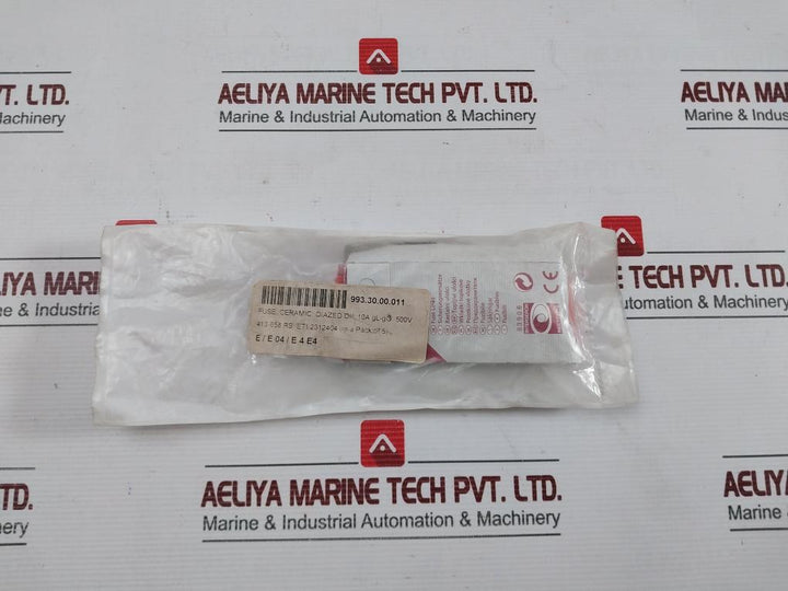 2312404 Brand Eti Diazed Fuse Link 10A 500V (1 Packets = 5 Pieces)