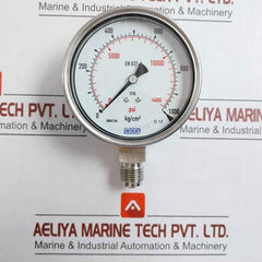 232.50.100 Pressure Gauge 0 To 1000 Kg/Cm2 0 To 14000 Psi Wika