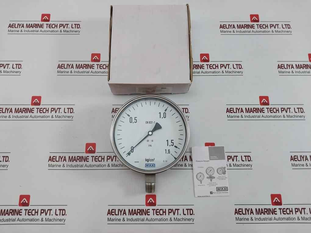 232.50.160 Pressure Gauge 0-1.6 Kg/Cm2 Wika