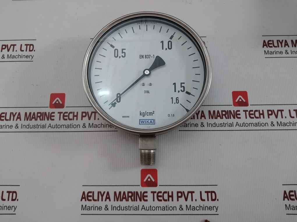232.50.160 Pressure Gauge 0-1.6 Kg/Cm2 Wika