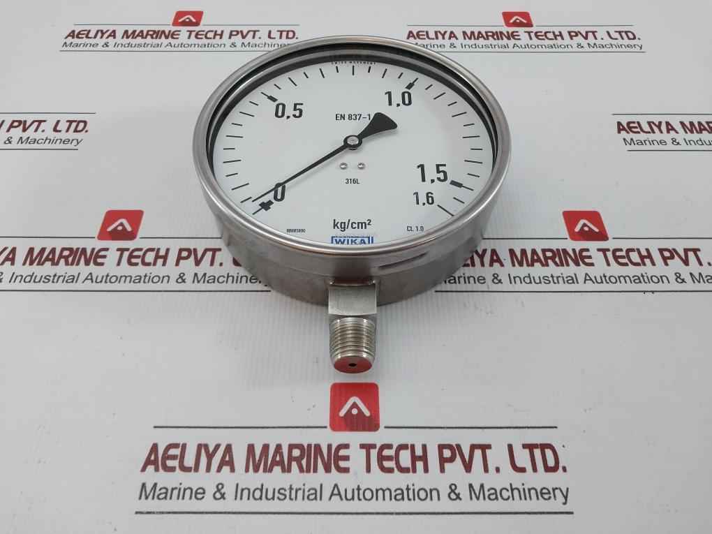 232.50.160 Pressure Gauge 0-1.6 Kg/Cm2 Wika